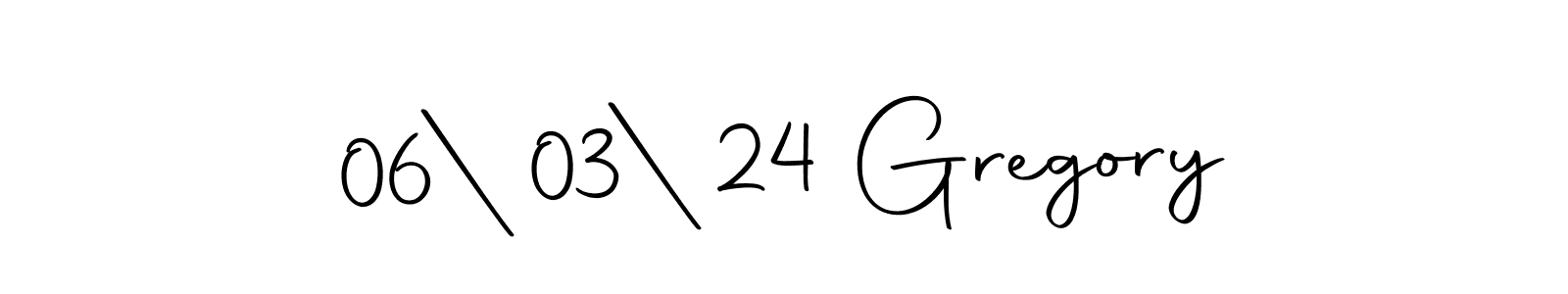 You should practise on your own different ways (Autography-DOLnW) to write your name (06|03|24 Gregory) in signature. don't let someone else do it for you. 06|03|24 Gregory signature style 10 images and pictures png