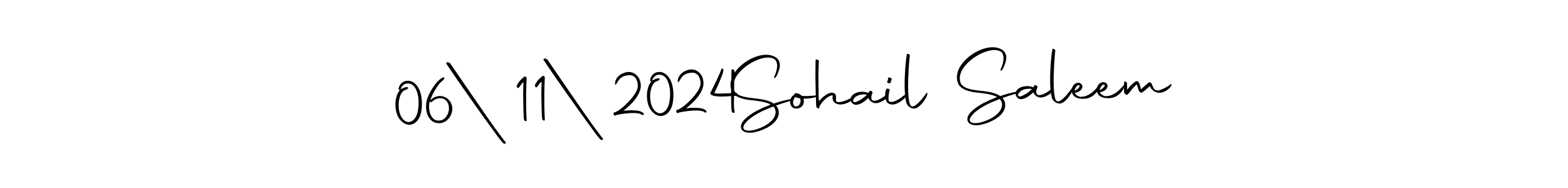 06|11|2024  Sohail Saleem stylish signature style. Best Handwritten Sign (Autography-DOLnW) for my name. Handwritten Signature Collection Ideas for my name 06|11|2024  Sohail Saleem. 06|11|2024  Sohail Saleem signature style 10 images and pictures png