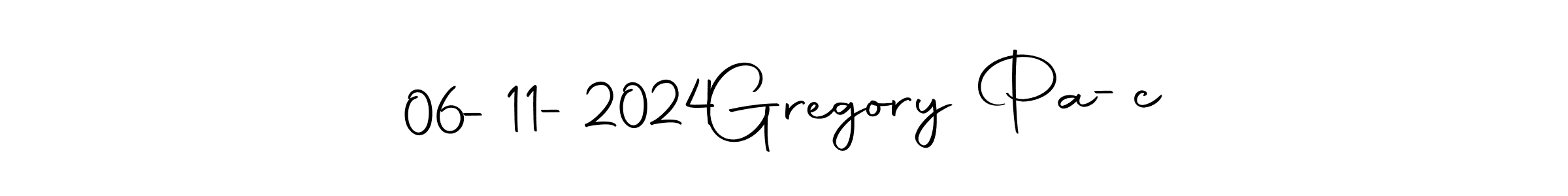 It looks lik you need a new signature style for name 06-11-2024  Gregory Pa-c. Design unique handwritten (Autography-DOLnW) signature with our free signature maker in just a few clicks. 06-11-2024  Gregory Pa-c signature style 10 images and pictures png