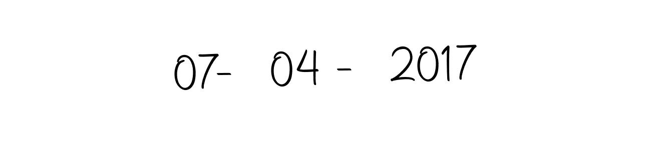 Also You can easily find your signature by using the search form. We will create 07- 04 - 2017 name handwritten signature images for you free of cost using Autography-DOLnW sign style. 07- 04 - 2017 signature style 10 images and pictures png