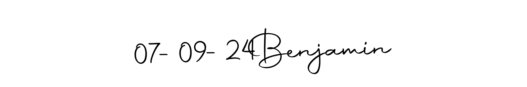 It looks lik you need a new signature style for name 07-09-24  Benjamin. Design unique handwritten (Autography-DOLnW) signature with our free signature maker in just a few clicks. 07-09-24  Benjamin signature style 10 images and pictures png