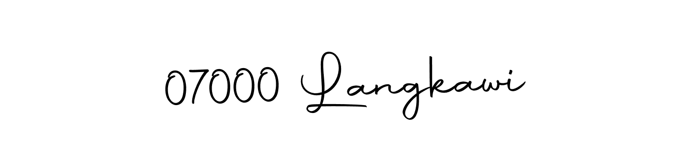 The best way (Autography-DOLnW) to make a short signature is to pick only two or three words in your name. The name 07000 Langkawi include a total of six letters. For converting this name. 07000 Langkawi signature style 10 images and pictures png