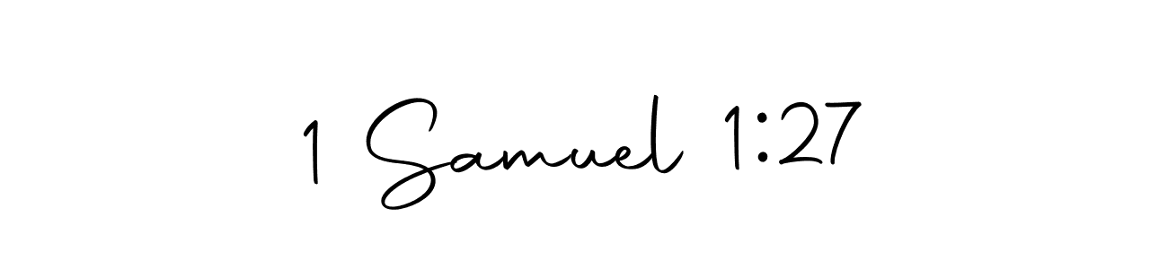Similarly Autography-DOLnW is the best handwritten signature design. Signature creator online .You can use it as an online autograph creator for name 1 Samuel 1:27. 1 Samuel 1:27 signature style 10 images and pictures png