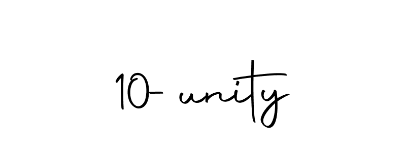 Create a beautiful signature design for name 10-unity. With this signature (Autography-DOLnW) fonts, you can make a handwritten signature for free. 10-unity signature style 10 images and pictures png