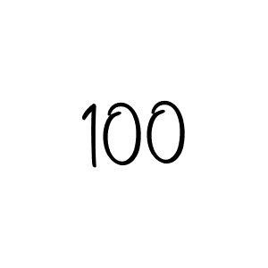 Design your own signature with our free online signature maker. With this signature software, you can create a handwritten (Autography-DOLnW) signature for name 100. 100 signature style 10 images and pictures png