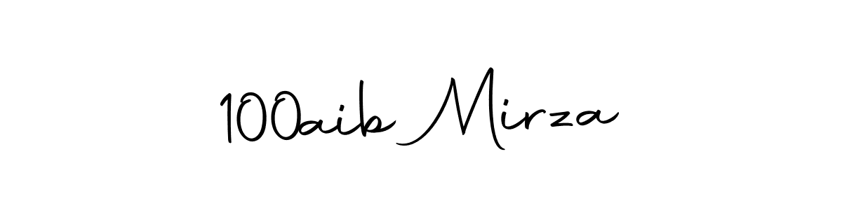 100aib Mirza stylish signature style. Best Handwritten Sign (Autography-DOLnW) for my name. Handwritten Signature Collection Ideas for my name 100aib Mirza. 100aib Mirza signature style 10 images and pictures png