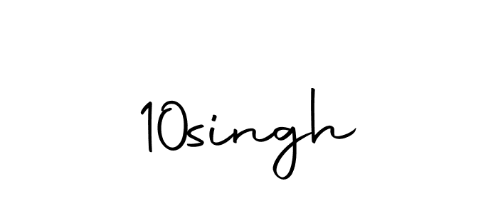 Make a beautiful signature design for name 10singh. With this signature (Autography-DOLnW) style, you can create a handwritten signature for free. 10singh signature style 10 images and pictures png