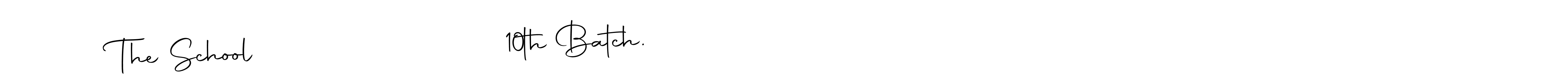 Best and Professional Signature Style for 10th Batch.                                     The School. Autography-DOLnW Best Signature Style Collection. 10th Batch.                                     The School signature style 10 images and pictures png