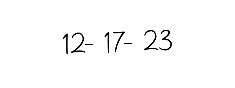 Use a signature maker to create a handwritten signature online. With this signature software, you can design (Autography-DOLnW) your own signature for name 12-17-23. 12-17-23 signature style 10 images and pictures png