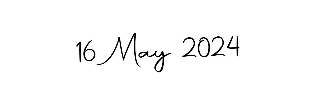 How to make 16 May 2024 name signature. Use Autography-DOLnW style for creating short signs online. This is the latest handwritten sign. 16 May 2024 signature style 10 images and pictures png