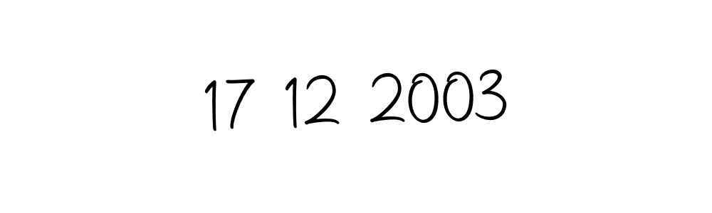 How to make 17 12 2003 name signature. Use Autography-DOLnW style for creating short signs online. This is the latest handwritten sign. 17 12 2003 signature style 10 images and pictures png