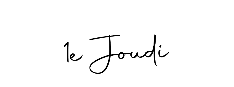 How to make 1e Joudi signature? Autography-DOLnW is a professional autograph style. Create handwritten signature for 1e Joudi name. 1e Joudi signature style 10 images and pictures png