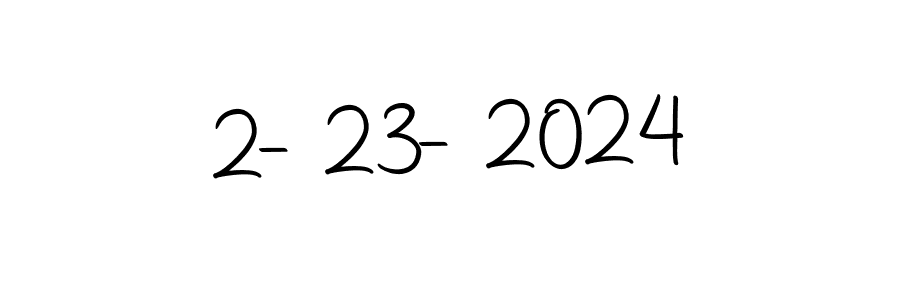 How to make 2-23-2024 name signature. Use Autography-DOLnW style for creating short signs online. This is the latest handwritten sign. 2-23-2024 signature style 10 images and pictures png