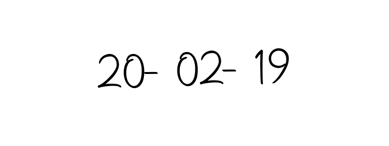 Make a beautiful signature design for name 20-02-19. Use this online signature maker to create a handwritten signature for free. 20-02-19 signature style 10 images and pictures png
