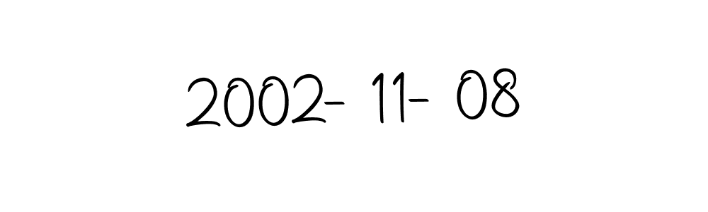The best way (Autography-DOLnW) to make a short signature is to pick only two or three words in your name. The name 2002-11-08 include a total of six letters. For converting this name. 2002-11-08 signature style 10 images and pictures png