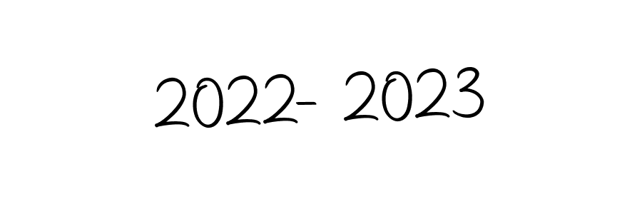 The best way (Autography-DOLnW) to make a short signature is to pick only two or three words in your name. The name 2022-2023 include a total of six letters. For converting this name. 2022-2023 signature style 10 images and pictures png