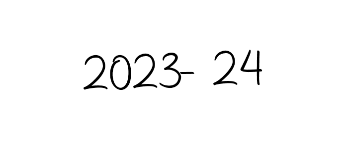 Create a beautiful signature design for name 2023-24. With this signature (Autography-DOLnW) fonts, you can make a handwritten signature for free. 2023-24 signature style 10 images and pictures png