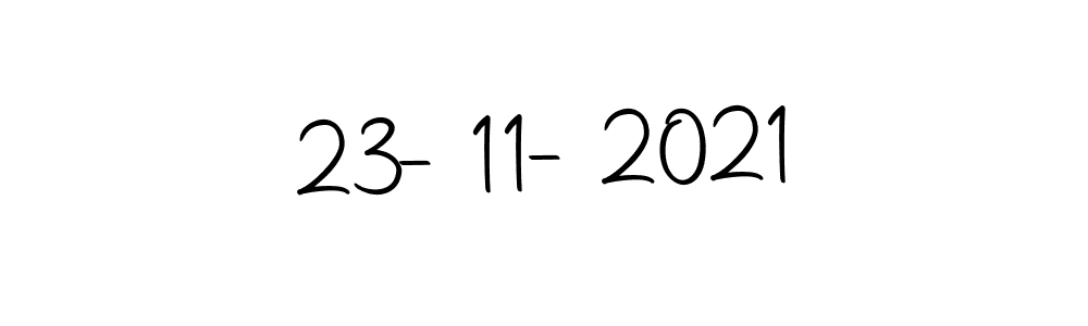 How to make 23-11-2021 name signature. Use Autography-DOLnW style for creating short signs online. This is the latest handwritten sign. 23-11-2021 signature style 10 images and pictures png