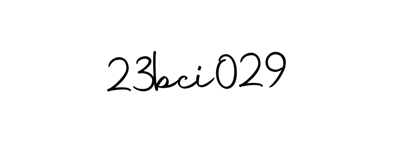 Make a beautiful signature design for name 23bci029. Use this online signature maker to create a handwritten signature for free. 23bci029 signature style 10 images and pictures png