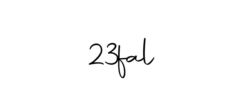 Also we have 23fal仔 name is the best signature style. Create professional handwritten signature collection using Autography-DOLnW autograph style. 23fal仔 signature style 10 images and pictures png