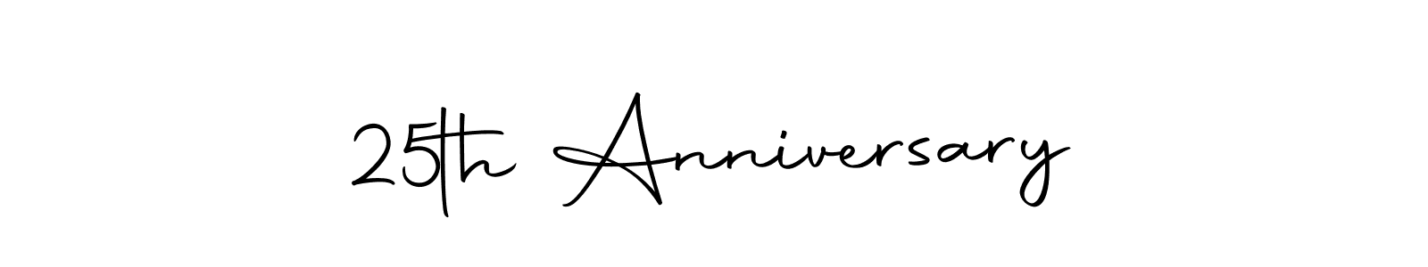 The best way (Autography-DOLnW) to make a short signature is to pick only two or three words in your name. The name 25th Anniversary include a total of six letters. For converting this name. 25th Anniversary signature style 10 images and pictures png