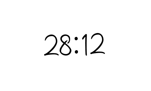 The best way (Autography-DOLnW) to make a short signature is to pick only two or three words in your name. The name 28:12 include a total of six letters. For converting this name. 28:12 signature style 10 images and pictures png