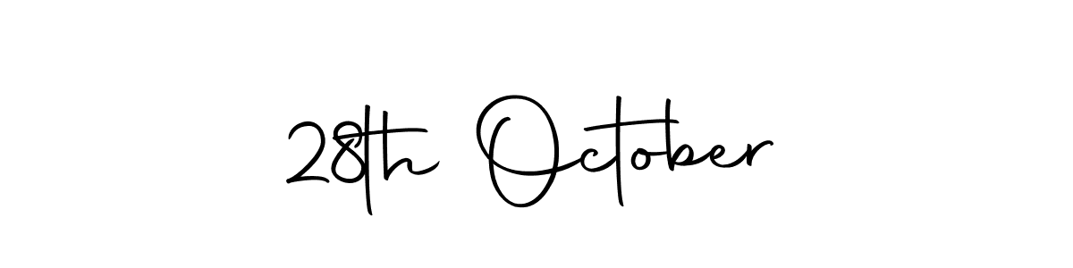 Make a beautiful signature design for name 28th October. With this signature (Autography-DOLnW) style, you can create a handwritten signature for free. 28th October signature style 10 images and pictures png