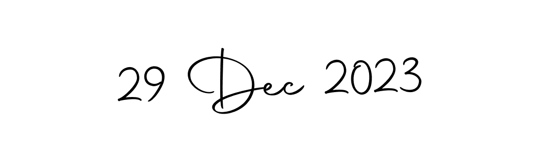 Design your own signature with our free online signature maker. With this signature software, you can create a handwritten (Autography-DOLnW) signature for name 29 Dec 2023. 29 Dec 2023 signature style 10 images and pictures png