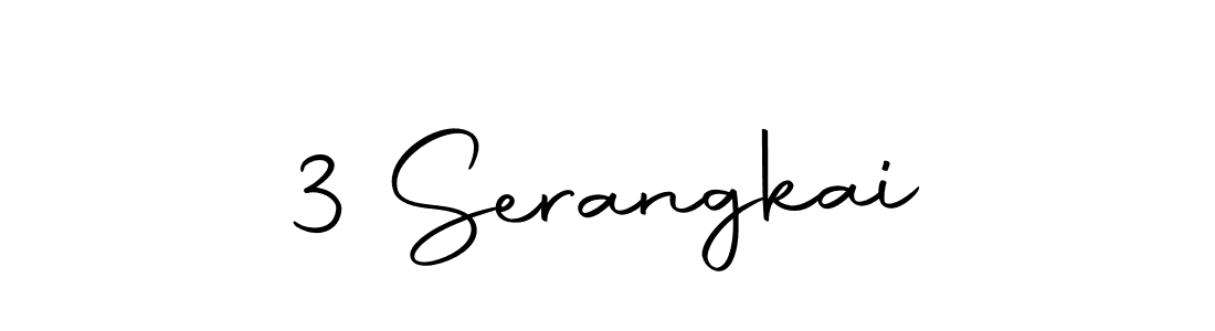 Also we have 3 Serangkai name is the best signature style. Create professional handwritten signature collection using Autography-DOLnW autograph style. 3 Serangkai signature style 10 images and pictures png