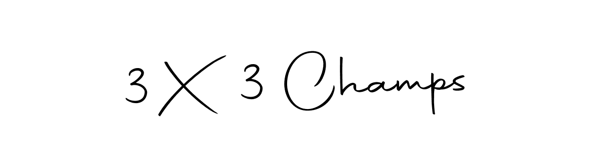 You can use this online signature creator to create a handwritten signature for the name 3 X 3 Champs. This is the best online autograph maker. 3 X 3 Champs signature style 10 images and pictures png