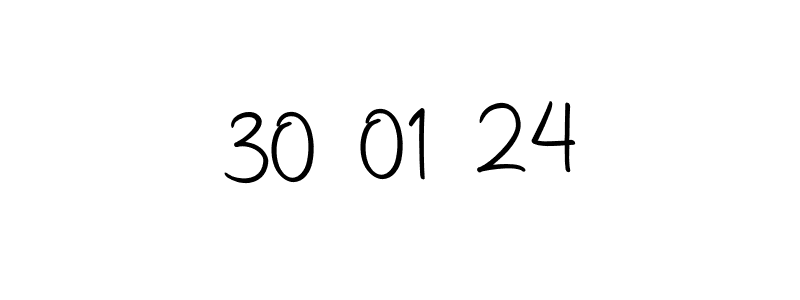 The best way (Autography-DOLnW) to make a short signature is to pick only two or three words in your name. The name 30 01 24 include a total of six letters. For converting this name. 30 01 24 signature style 10 images and pictures png