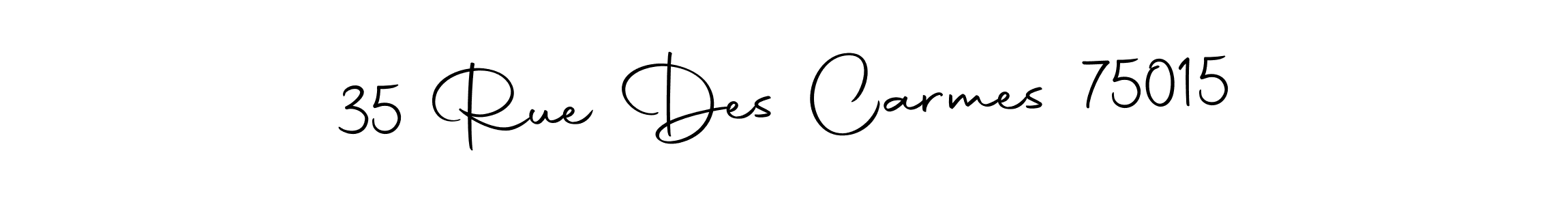 You should practise on your own different ways (Autography-DOLnW) to write your name (35 Rue Des Carmes 75015) in signature. don't let someone else do it for you. 35 Rue Des Carmes 75015 signature style 10 images and pictures png