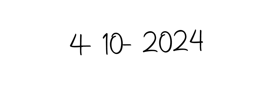 How to make 4-10-2024 name signature. Use Autography-DOLnW style for creating short signs online. This is the latest handwritten sign. 4-10-2024 signature style 10 images and pictures png