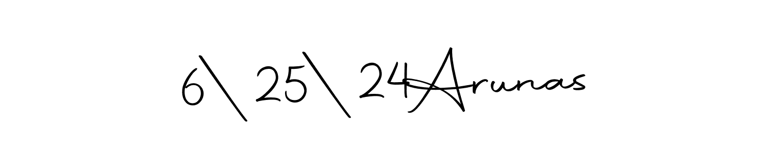 Use a signature maker to create a handwritten signature online. With this signature software, you can design (Autography-DOLnW) your own signature for name 6|25|24  Arunas. 6|25|24  Arunas signature style 10 images and pictures png