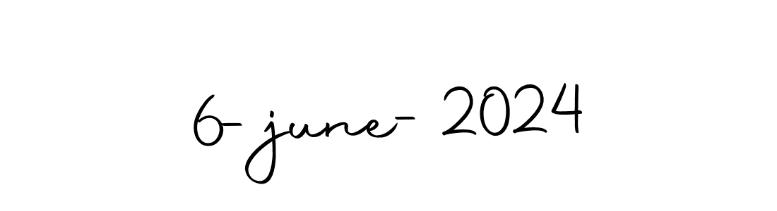 Create a beautiful signature design for name 6-june-2024. With this signature (Autography-DOLnW) fonts, you can make a handwritten signature for free. 6-june-2024 signature style 10 images and pictures png