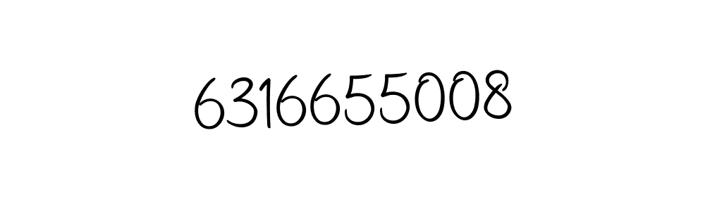 How to make 6316655008 name signature. Use Autography-DOLnW style for creating short signs online. This is the latest handwritten sign. 6316655008 signature style 10 images and pictures png