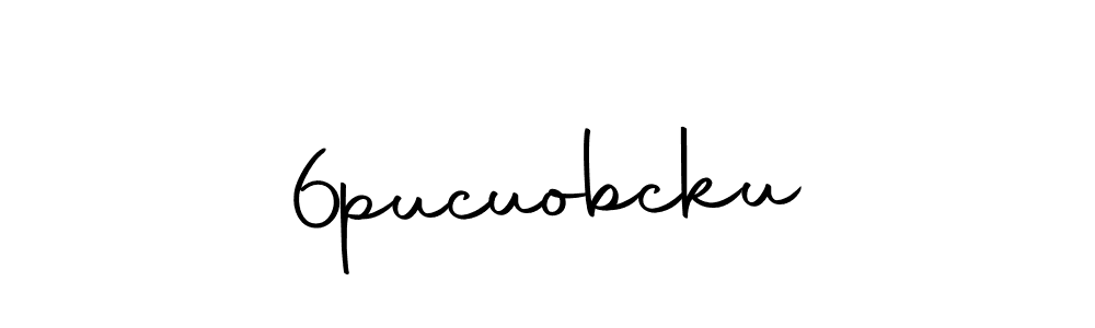 Make a beautiful signature design for name 6pucuobcku. With this signature (Autography-DOLnW) style, you can create a handwritten signature for free. 6pucuobcku signature style 10 images and pictures png