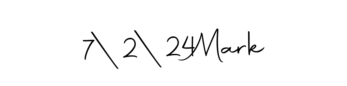 Similarly Autography-DOLnW is the best handwritten signature design. Signature creator online .You can use it as an online autograph creator for name 7|2|24  Mark. 7|2|24  Mark signature style 10 images and pictures png