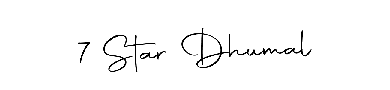 Make a beautiful signature design for name 7 Star Dhumal. Use this online signature maker to create a handwritten signature for free. 7 Star Dhumal signature style 10 images and pictures png