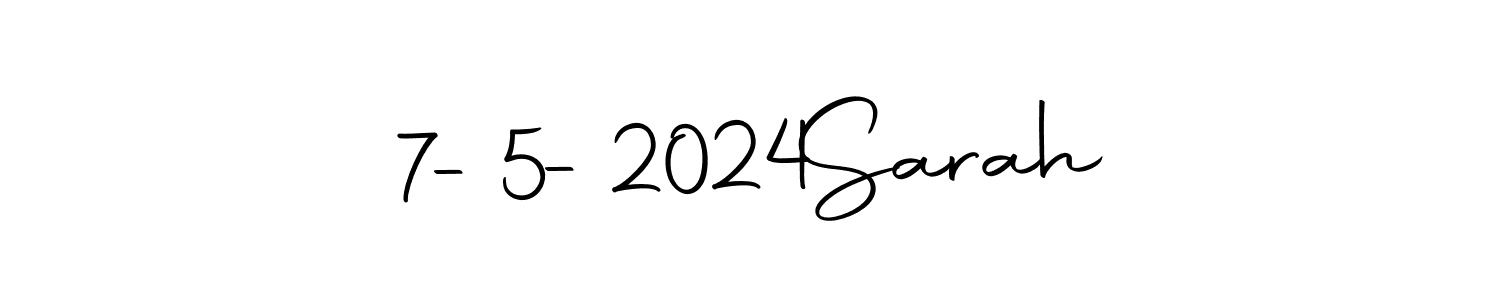 if you are searching for the best signature style for your name 7-5-2024  Sarah. so please give up your signature search. here we have designed multiple signature styles  using Autography-DOLnW. 7-5-2024  Sarah signature style 10 images and pictures png