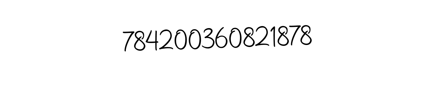 Create a beautiful signature design for name 784200360821878. With this signature (Autography-DOLnW) fonts, you can make a handwritten signature for free. 784200360821878 signature style 10 images and pictures png