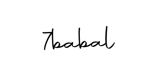 Design your own signature with our free online signature maker. With this signature software, you can create a handwritten (Autography-DOLnW) signature for name 7babal. 7babal signature style 10 images and pictures png