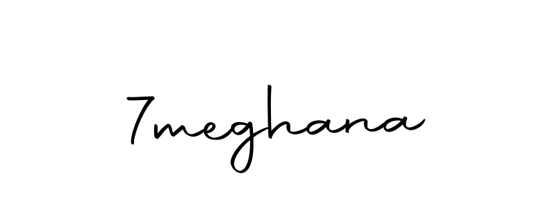 How to make 7meghana signature? Autography-DOLnW is a professional autograph style. Create handwritten signature for 7meghana name. 7meghana signature style 10 images and pictures png