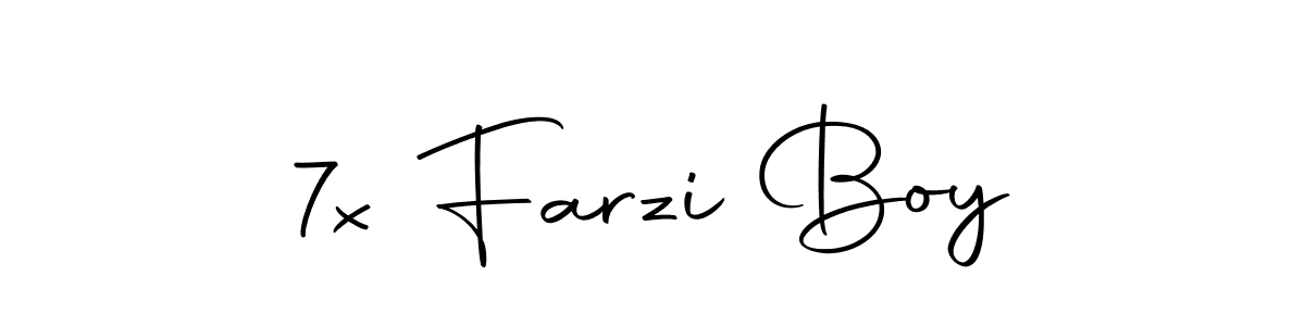 if you are searching for the best signature style for your name 7x Farzi Boy. so please give up your signature search. here we have designed multiple signature styles  using Autography-DOLnW. 7x Farzi Boy signature style 10 images and pictures png