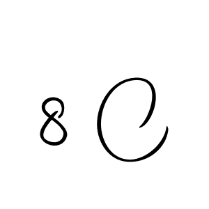 Once you've used our free online signature maker to create your best signature Autography-DOLnW style, it's time to enjoy all of the benefits that 8 C name signing documents. 8 C signature style 10 images and pictures png