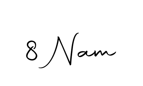 Use a signature maker to create a handwritten signature online. With this signature software, you can design (Autography-DOLnW) your own signature for name 8 Nam. 8 Nam signature style 10 images and pictures png