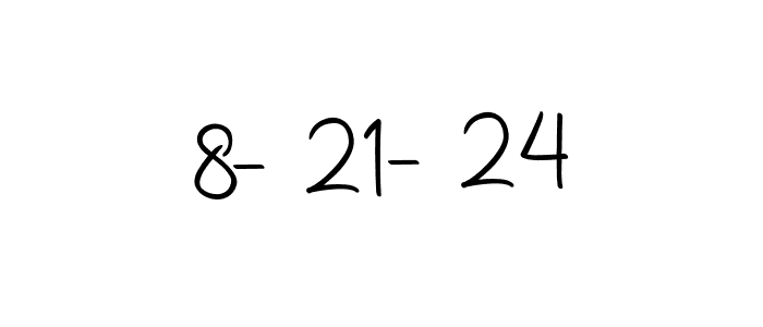 Use a signature maker to create a handwritten signature online. With this signature software, you can design (Autography-DOLnW) your own signature for name 8-21-24. 8-21-24 signature style 10 images and pictures png
