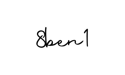 Design your own signature with our free online signature maker. With this signature software, you can create a handwritten (Autography-DOLnW) signature for name 8ben1. 8ben1 signature style 10 images and pictures png