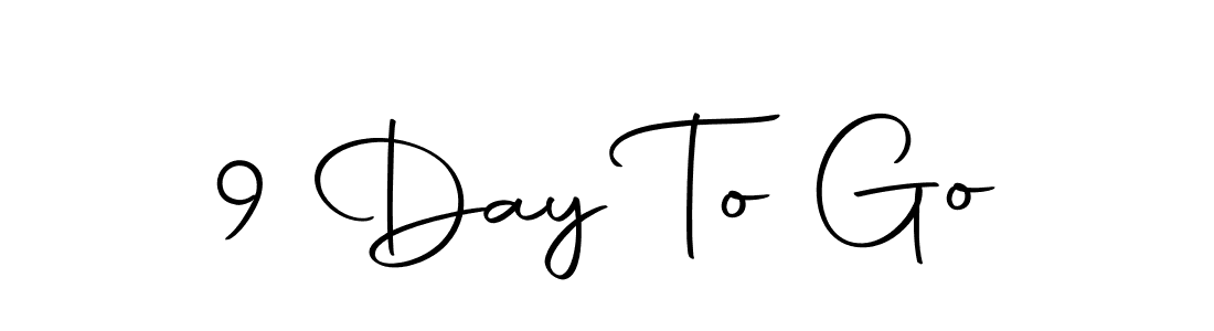 Similarly Autography-DOLnW is the best handwritten signature design. Signature creator online .You can use it as an online autograph creator for name 9 Day To Go. 9 Day To Go signature style 10 images and pictures png