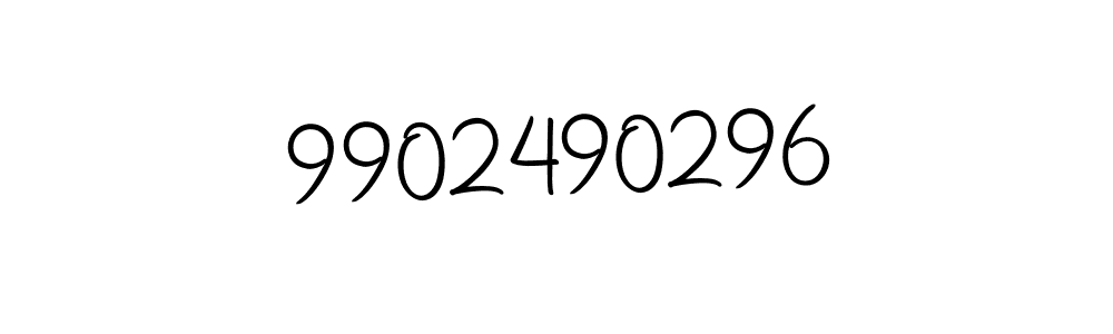 Make a beautiful signature design for name 9902490296. With this signature (Autography-DOLnW) style, you can create a handwritten signature for free. 9902490296 signature style 10 images and pictures png